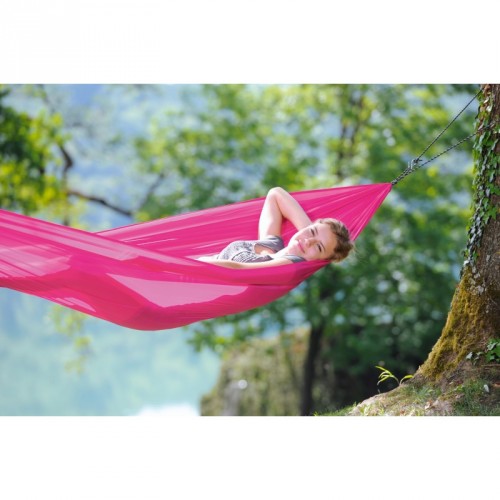HAMMOCK AMAZONAS Travel Set, rozā