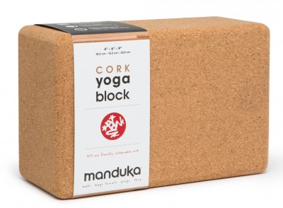 Korķa jogas bloks MANDUKA (liels)