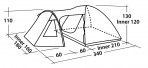 Telts EASY CAMP Corona 300