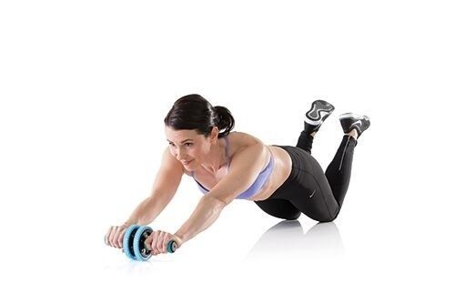 Vingrošanas ritenis GYMSTICK Active Workout Roller