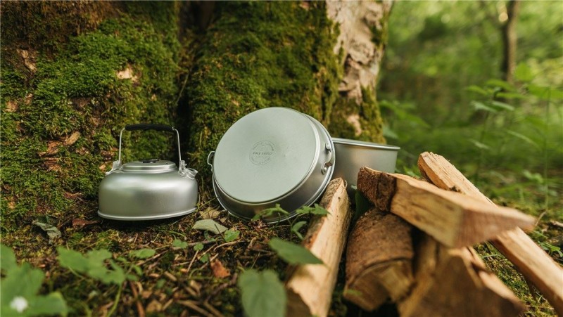 Tūrisma trauku komplekts EASY CAMP Adventure Cook Set M