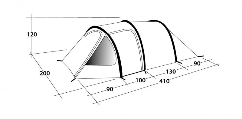 Telts Outwell Earth 3