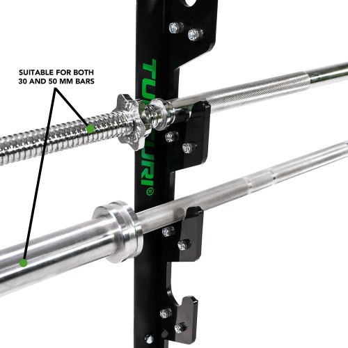 Horizontāls stieņu statīvs TUNTURI Gun Rack