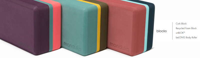 Jogas bloks MANDUKA RECYCLED FOAM