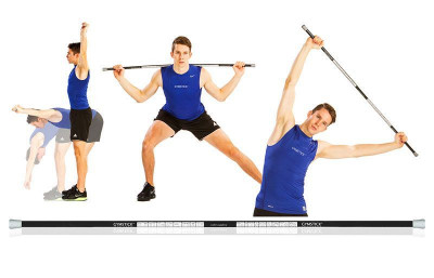 Vingrošanas un stiepšanās nūja Gymstick