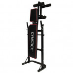 Spēka sols GYMSTICK Weight Bench + 40kg komplekts