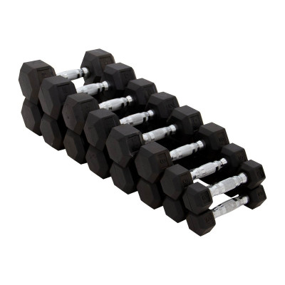 Svaros LIFEMAXX StarFit PVC Hexa komplekts, 4 pāri.