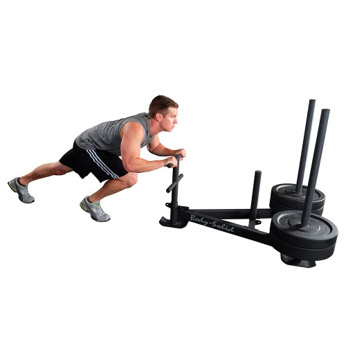 Spēka ragavas BODY-SOLID COMMERCIAL GYM SLED