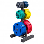 Svaru statīvs BODY-SOLID OLYMPIC WEIGHT TREE & BAR HOLDER