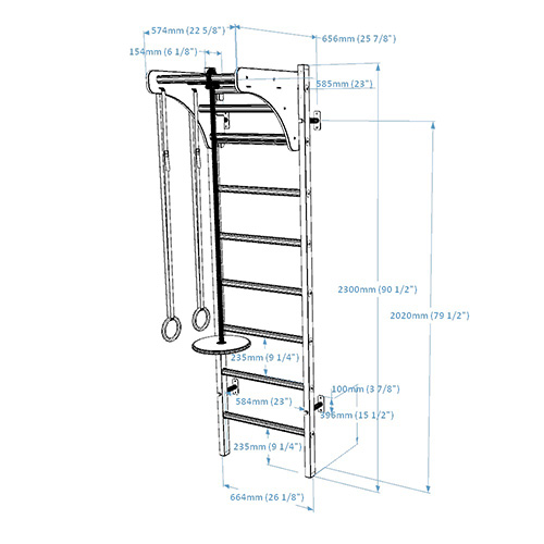 Zviedru siena BenchK 211B + A076 sērija 2