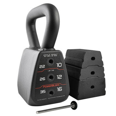 PowerBlock reglējams svina sviras svars (8–16 kg)