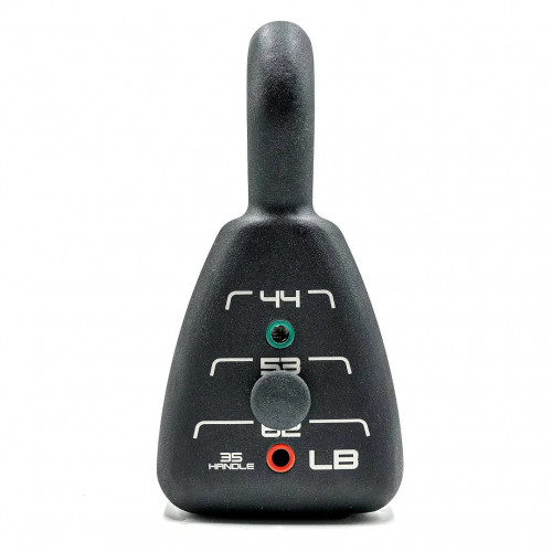 PowerBlock regulējams vingrinājumu svars kettlebell (16–28 kg)