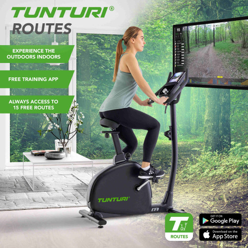 Velotrenažieris TUNTURI Signature E50 + App