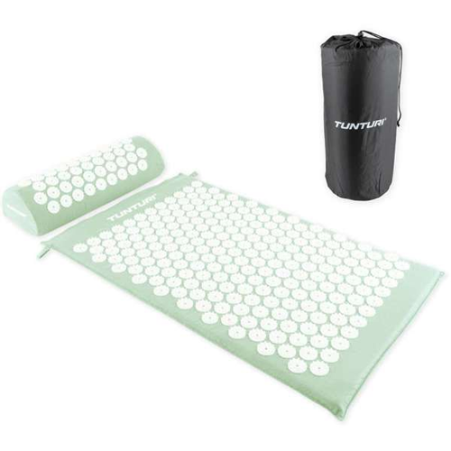 Joogamatt TUNTURI ACUPRESSURE MAT AND PILLOW MINT