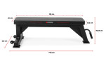 Horizontāls sols GYMSTICK Flat Bench PRO