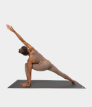 Manduka Dhara Capri niedrās legingas Lions Mane Heather