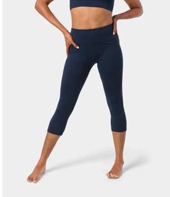 Manduka Dhara ķivere kapri legingi Midnight Heather