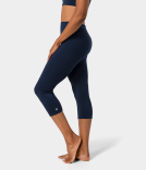 Manduka Dhara ķivere kapri legingi Midnight Heather