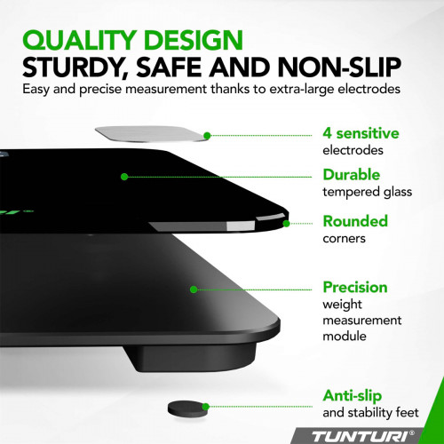 Svari TUNTURI SC30 SMART SCALE WITH APP