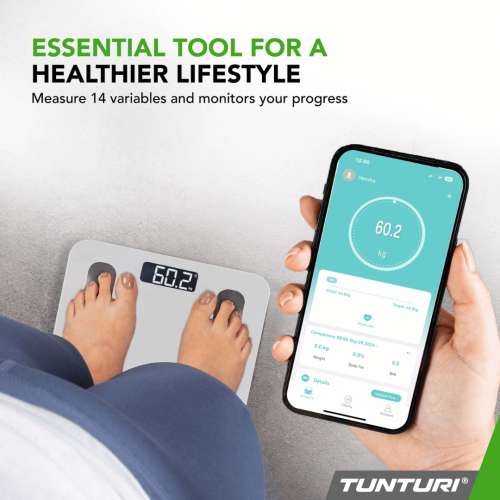 Svari TUNTURI SC30 SMART SCALE WITH APP