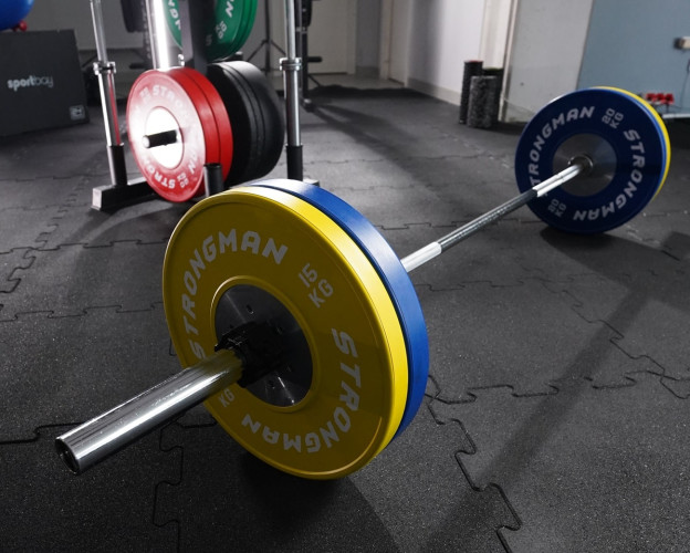 Svaru disku komplekts STRONGMAN Competition Bumper set 
