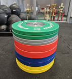 Svaru disku komplekts STRONGMAN Competition Bumper set 