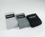 Materiāla elastīgās jostas MOVES, 3 gabalu komplekts