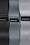 Materiāla elastīgās jostas MOVES, 3 gabalu komplekts