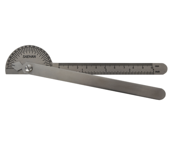 Nerūdijančio plieno goniometrai (15–35 cm) SAEHAN Stainless Steel Goniometer