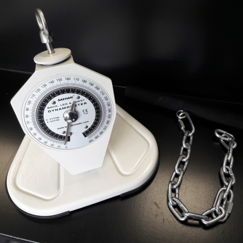 Dinamometrs kājām un krūtijai SAEHAN Back-Leg-Chest Dynamometer