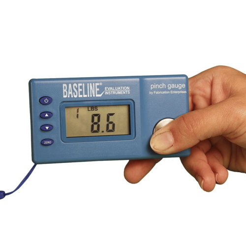 Elektroniskais saspiestspēka mērītājs pirkstiem Baseline, 60 lb / 27 kg