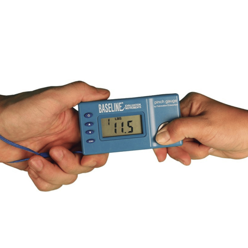 Elektroniskais saspiestspēka mērītājs pirkstiem Baseline, 60 lb / 27 kg