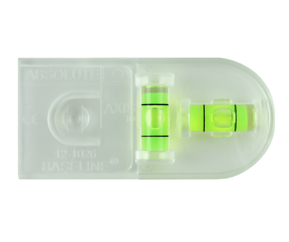 Goniometrijas piegarinājums Baseline Absolute+Axis 360 grādu plastmasas goniometram, 12 collas