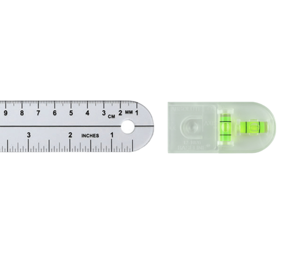 Goniometrijas piegarinājums Baseline Absolute+Axis 360 grādu plastmasas goniometram, 12 collas