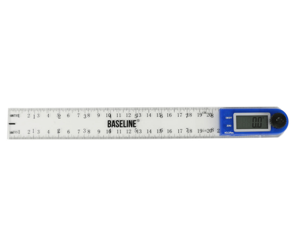 Skaitmeniskais goniometrs "Baseline Digital Plastic" 360 grādu 10 collu goniometrs