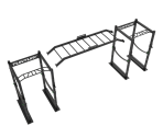 Papildinājums spēka stacijai Tunturi RC20 Pro Power Rack - Bridge - Pull-up bar - Monkey bar