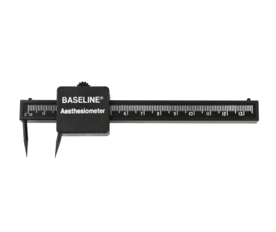 Trīs punktu diskriminators Baseline three-point discriminator (aesthesiometer)