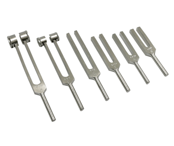 Skaņas dakšu komplekts (6 gab.) Baseline Tuning fork set with case