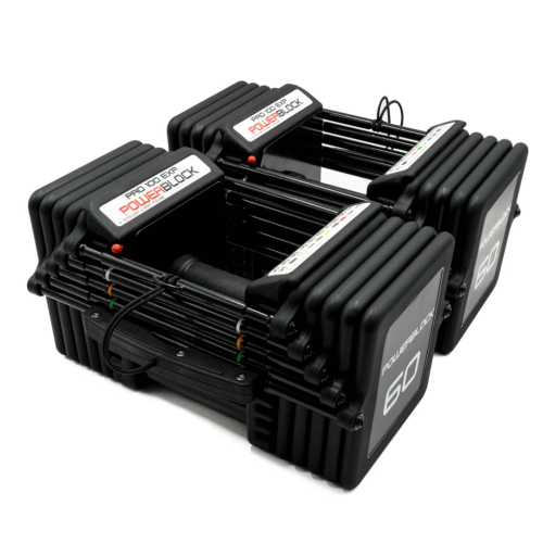 Regulējama svara bloks (18-27 kg) Powerblock PRO 100 Expandable Set 2 Pair