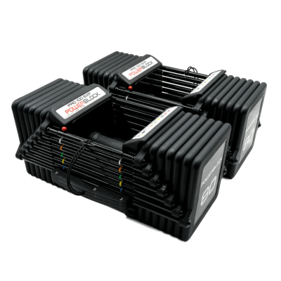 Regulējama svara bloks (27-36 kg) Powerblock PRO 100 Expandable Set 3 Pair
