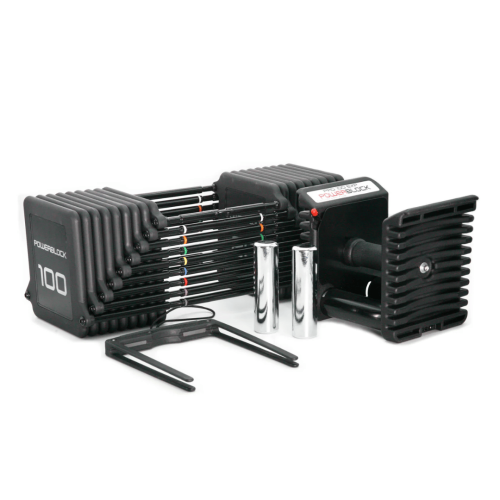 Regulējama svara bloks (27-36 kg) Powerblock PRO 100 Expandable Set 3 Pair