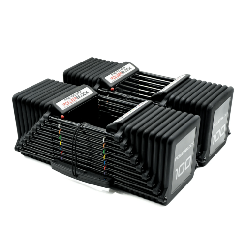 Regulējama svara bloks (36-45 kg) Powerblock PRO 100 Expandable Set 4 Pair