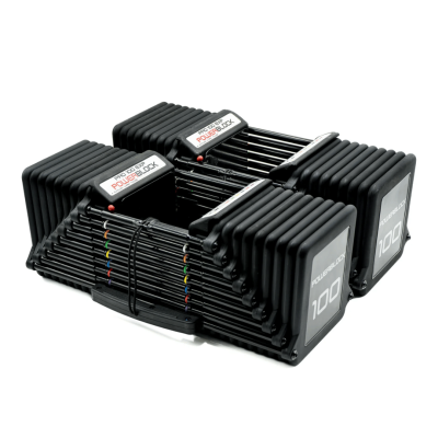 Regulējama svara bloks (36-45 kg) Powerblock PRO 100 Expandable Set 4 Pair
