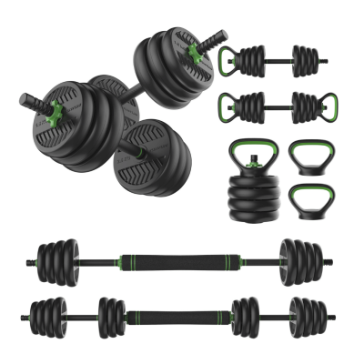 Svaru komplekts TUNTURI Vinyl Barbell & Dumbbell set (20 / 28 kg)