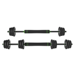 Svaru komplekts TUNTURI Vinyl Barbell & Dumbbell set (20 / 28 kg)