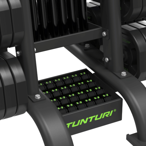 Stieņu un disku statīvs Tunturi Pro Aerobic Pump Set Rack, 30 sets (1/2)