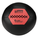 Medicīnas bumba BODYSOLID Wall Ball (2,7–13,6 kg)