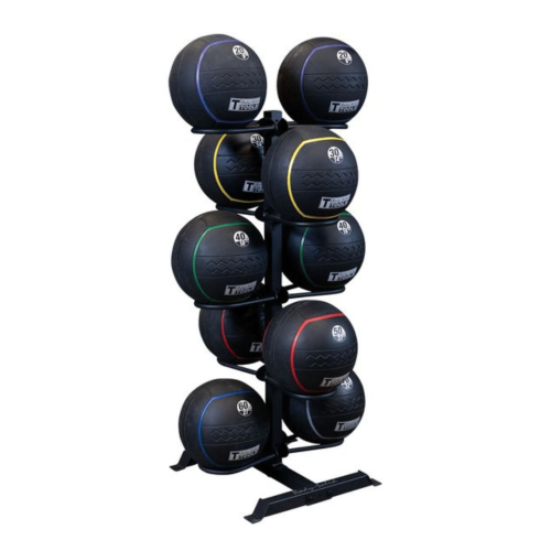 Medicīnas bumbu statīvs BODYSOLID Medicine Ball Rack - 10 Balls