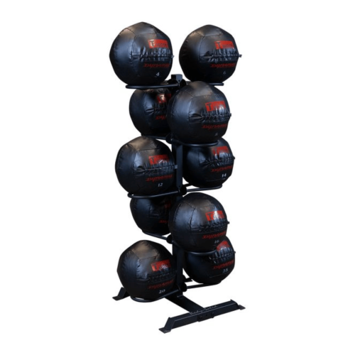 Medicīnas bumbu statīvs BODYSOLID Medicine Ball Rack - 10 Balls