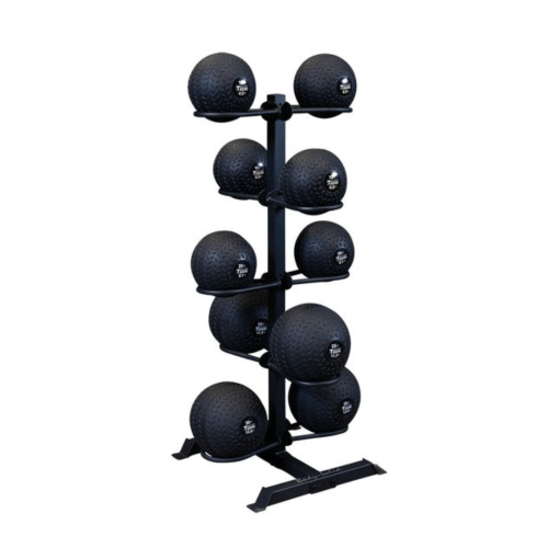 Medicīnas bumbu statīvs BODYSOLID Medicine Ball Rack - 10 Balls